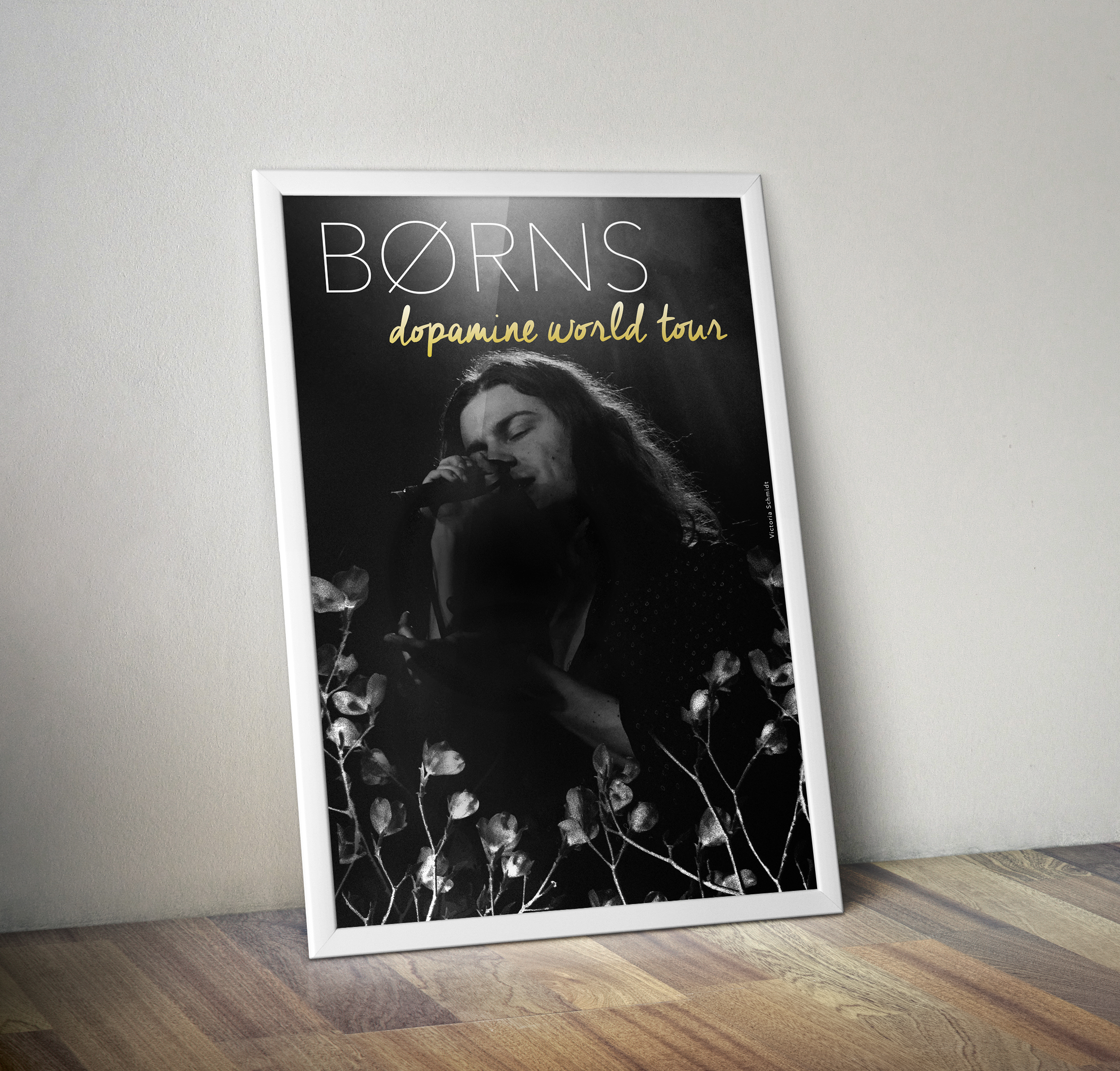 Borns tour poster
